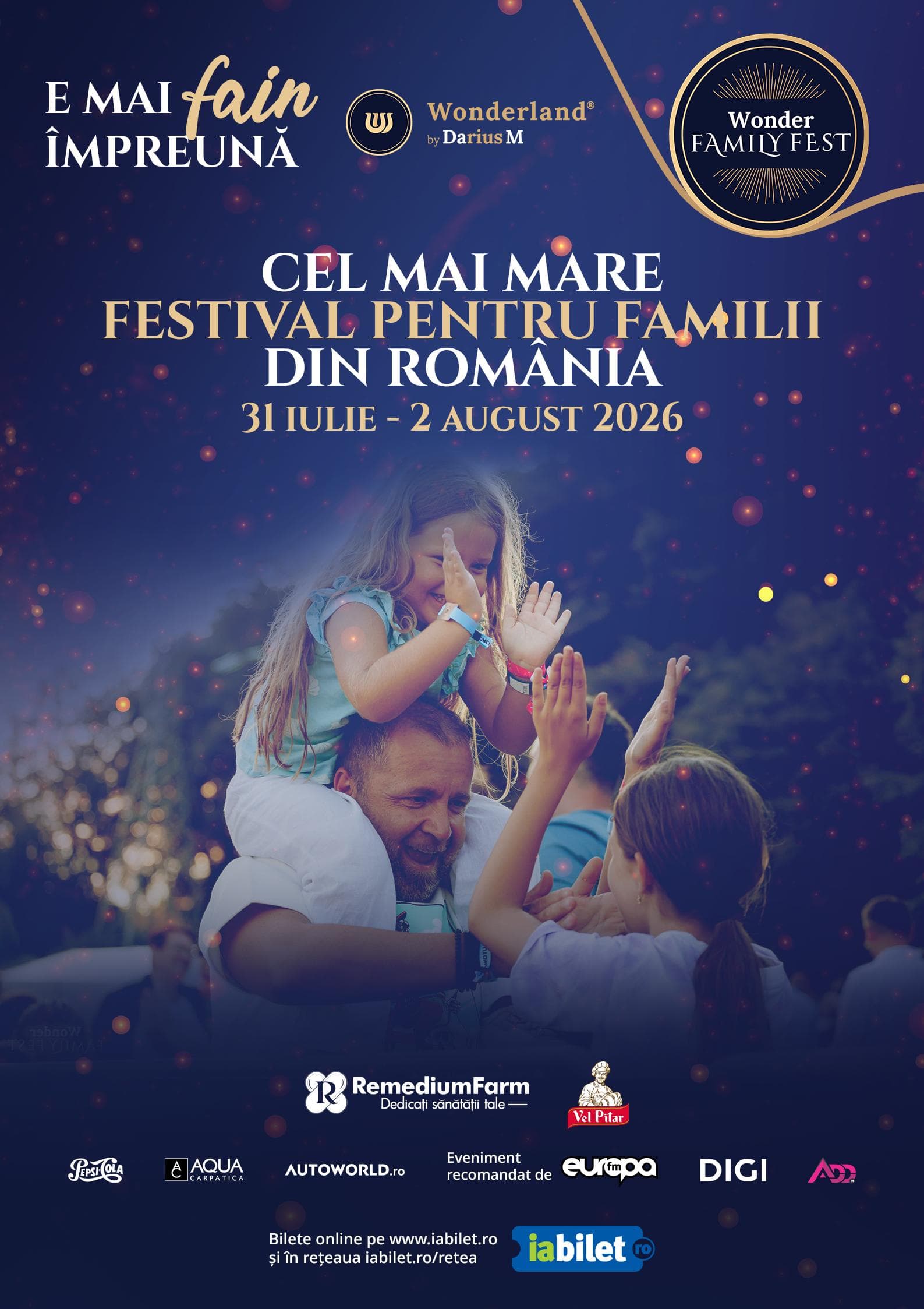 Afiș: Wonder Family Fest – Ediția a III-a