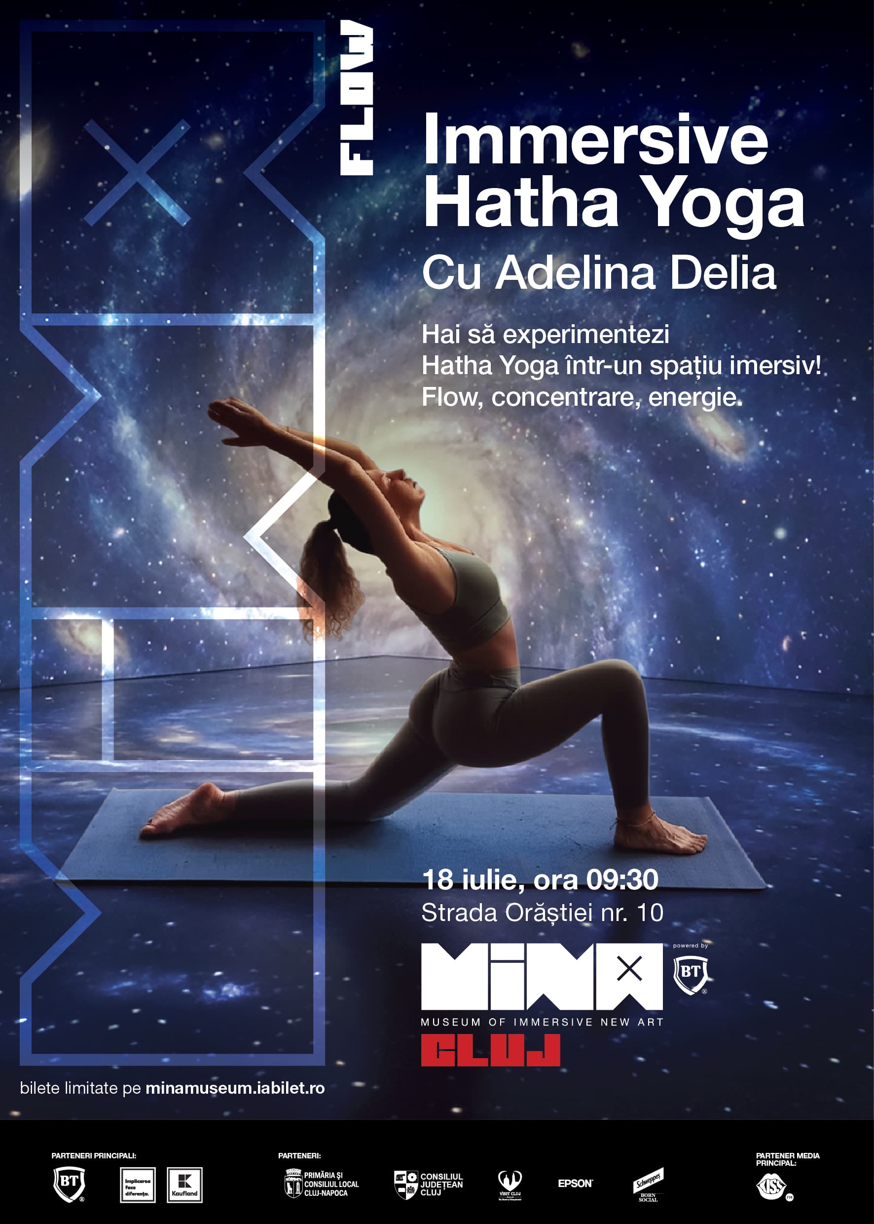 Afiș: Immersive Hatha Yoga w/ Adelina