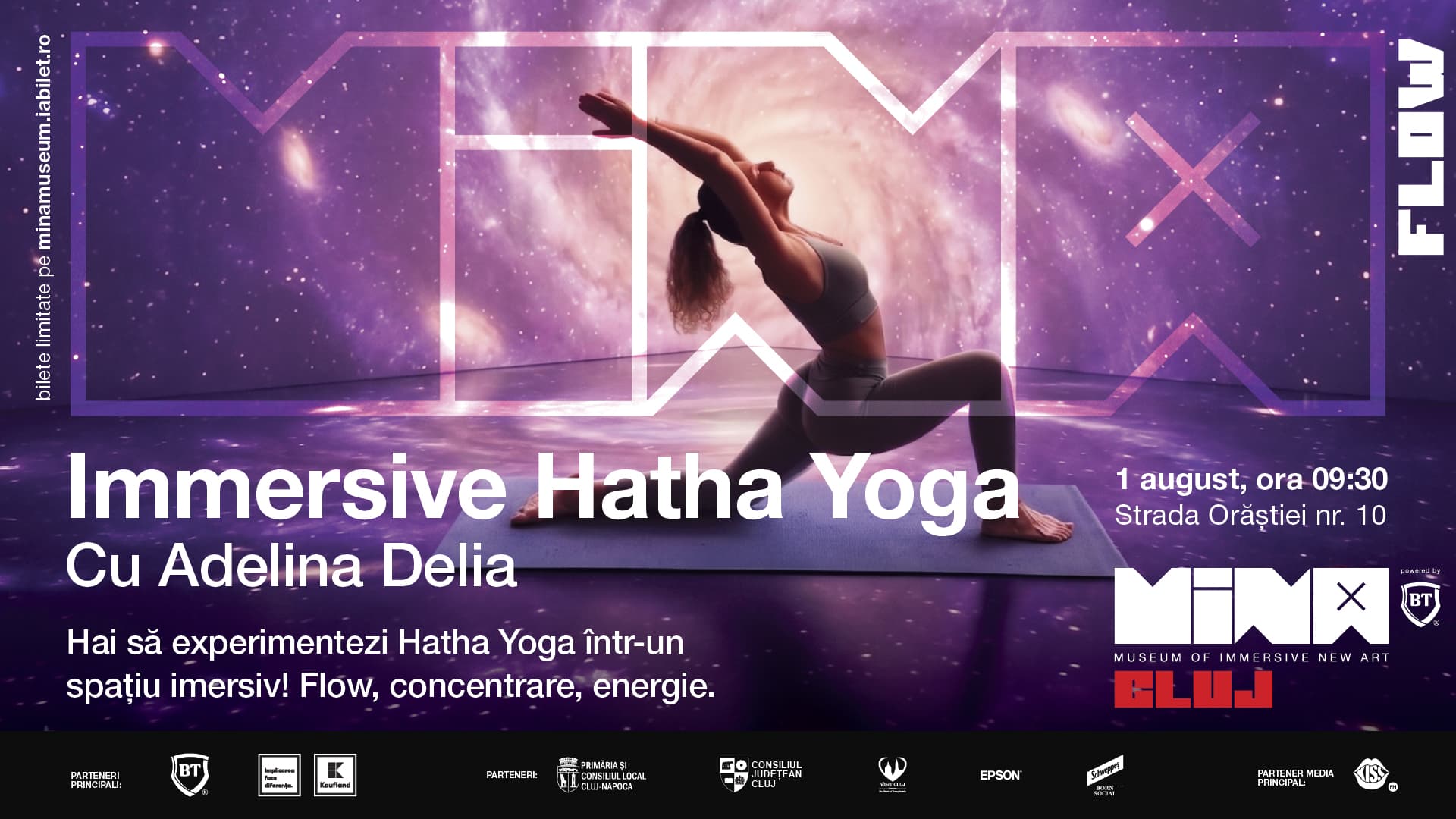 Afiș: Immersive Hatha Yoga w/ Adelina (1 august)