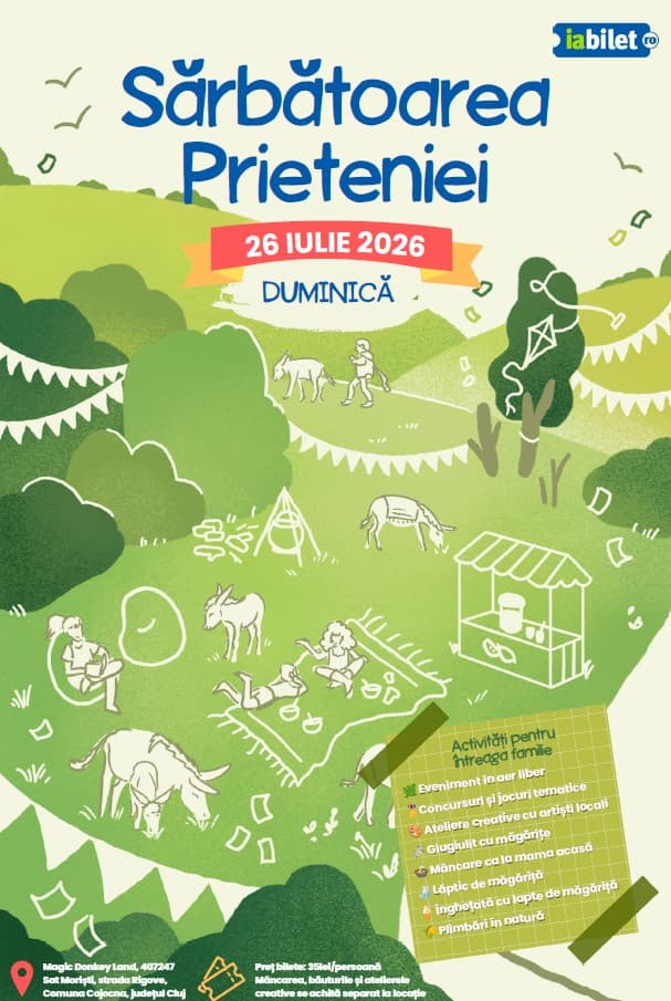 Afiș: Cluj-Napoca: Sărbătoarea Prieteniei