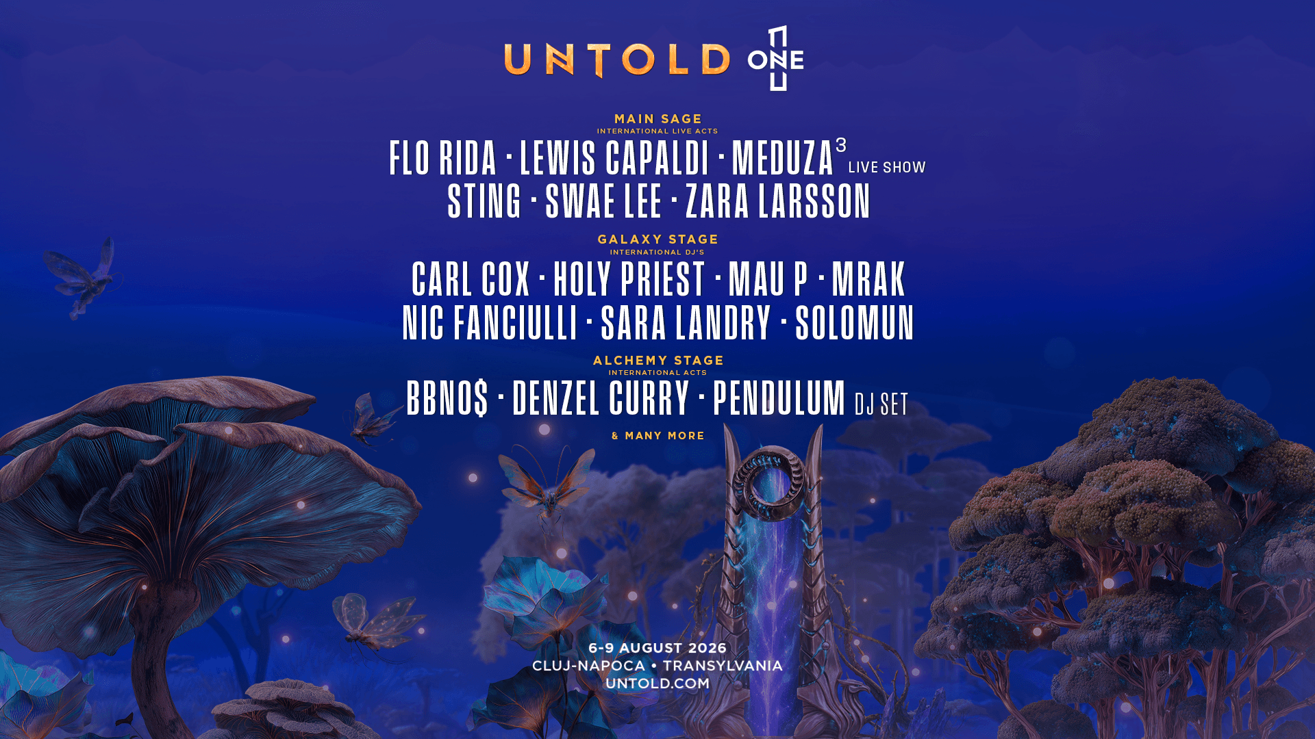 Afiș: UNTOLD Festival 2026