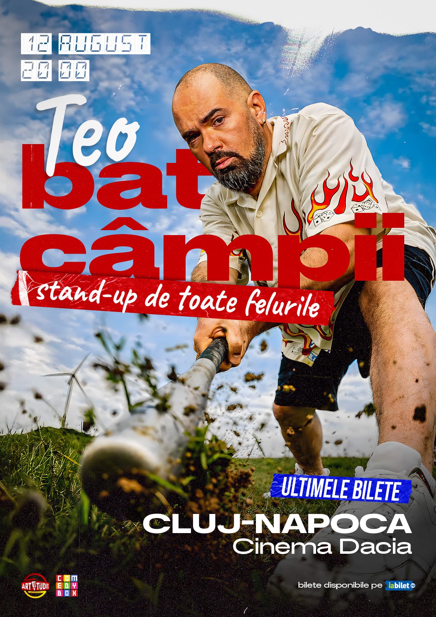 Afiș: Teo – Bat Câmpii | Stand-up comedy