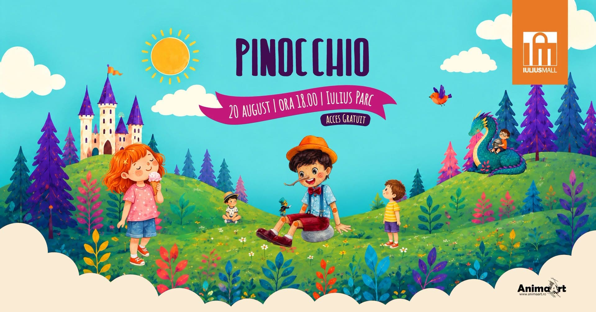 Afiș: Kids Thursdays – Pinocchio