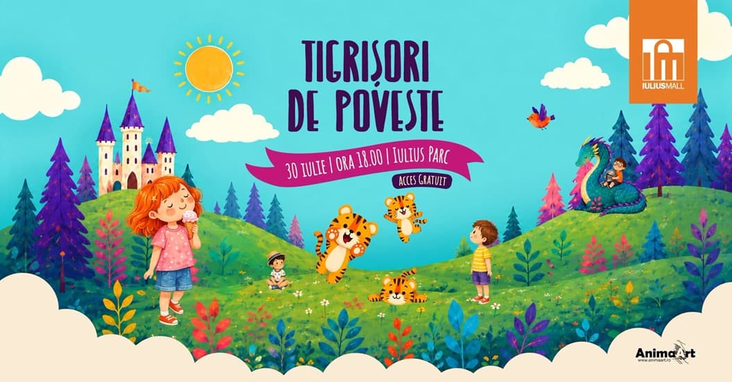 Afiș: Kids Thursdays – Tigrișori de Poveste