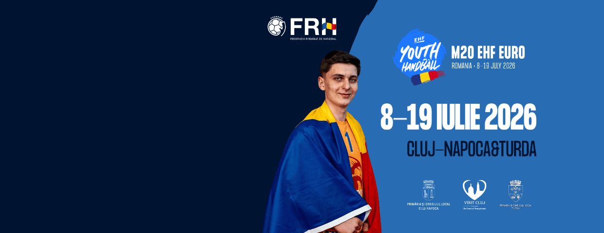 Afiș: M20 EHF EURO 2026 – Semifinale