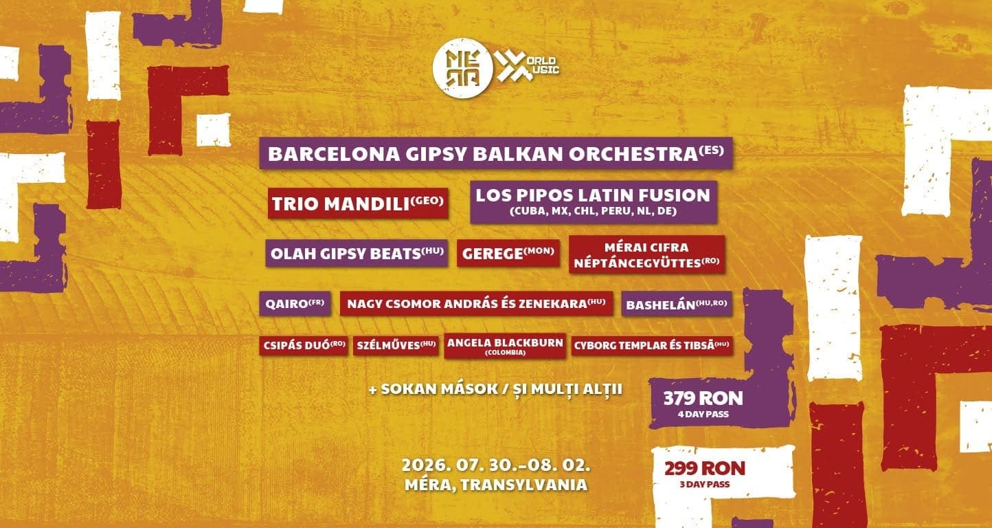 Afiș: Mera World Music Festival 2026